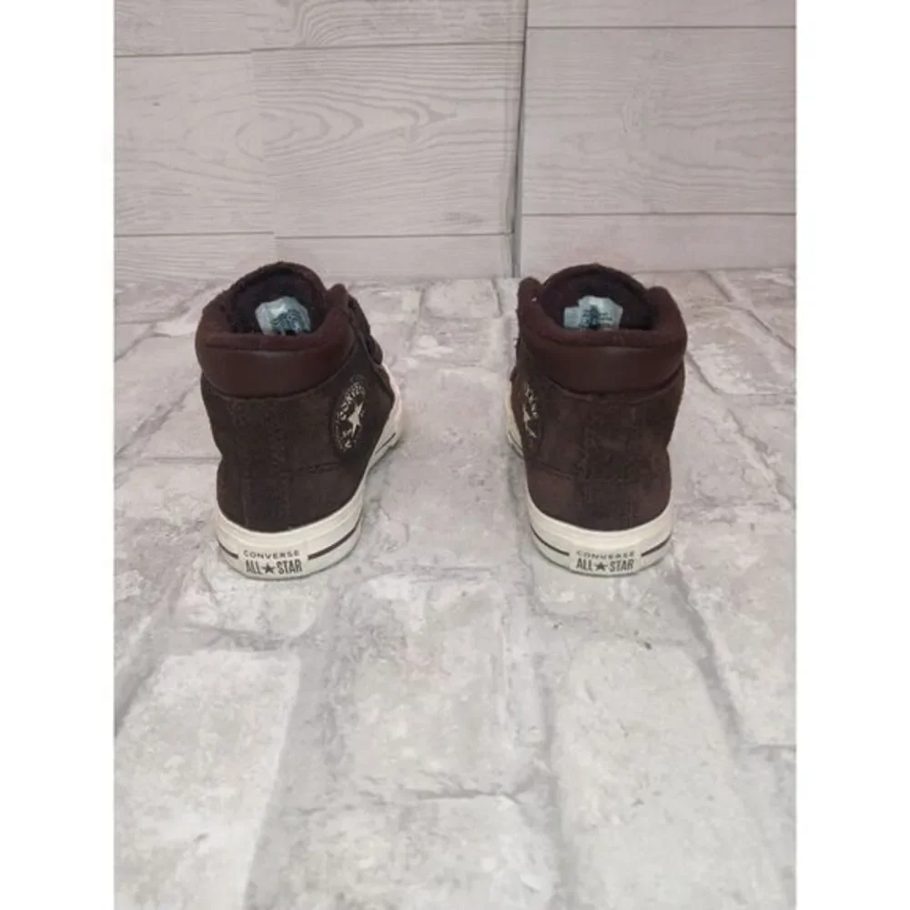 Converse All Star Children's Size‎ 4 Brown Suede High Tops
